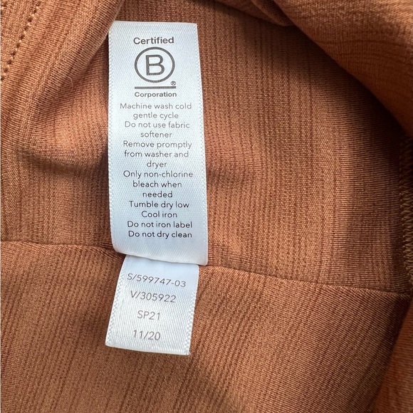 Athleta Women's Elation Space Dye 7/8 Brown Tights - Picture 3 of 10